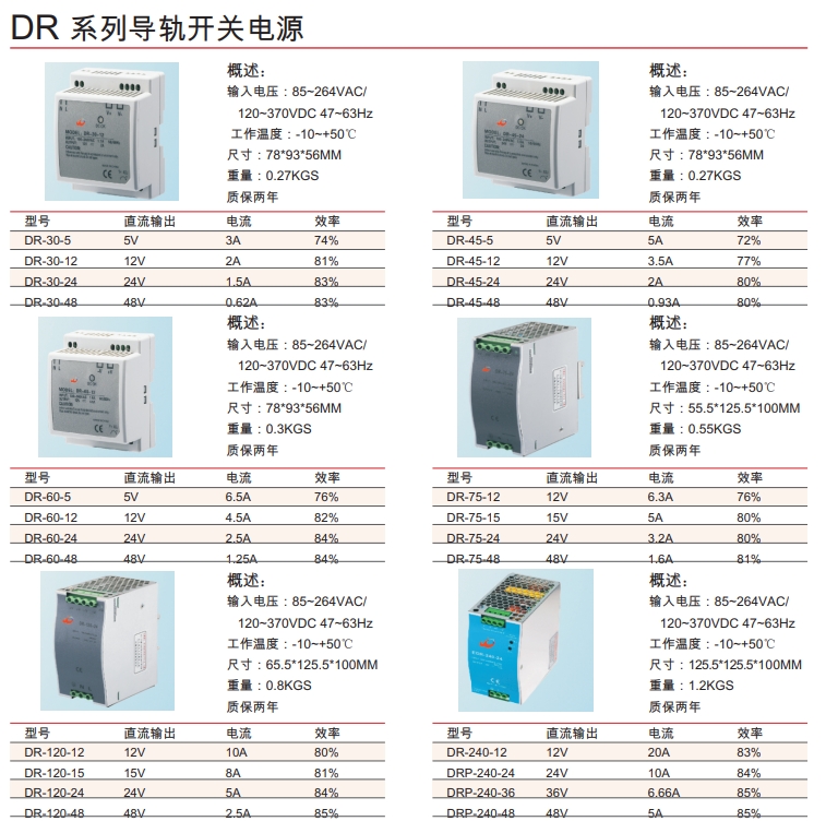 DR 系列导轨开关电源.png